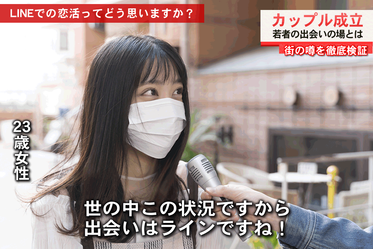 街頭インタビュー